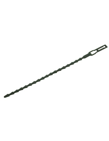 Wiederverwendbare grüne Kabelbinder, 17 cm, 40 Stück