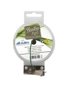 Green plastic-coated wire 2 mm x 30 m