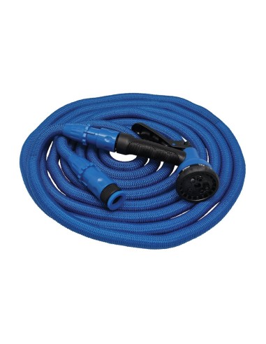 Tubo espandibile xpansy pro blu 15 m con 7 modalità di irrigazione