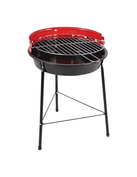 Holzkohlegrill 3 Beine Schwarz Stahl 33 x 44,5 cm