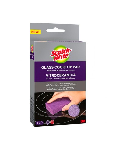 Esponja para vitrocerâmica com alta resistência e durabilidade