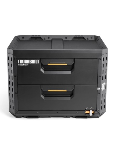 Stacktech Briefcase with 2 Drawers and Lock, 53 x 40.5 x 39.5 cm