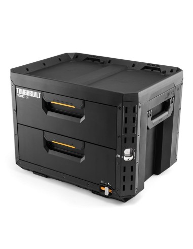 Stacktech Briefcase with 2 Drawers and Lock, 53 x 40.5 x 39.5 cm
