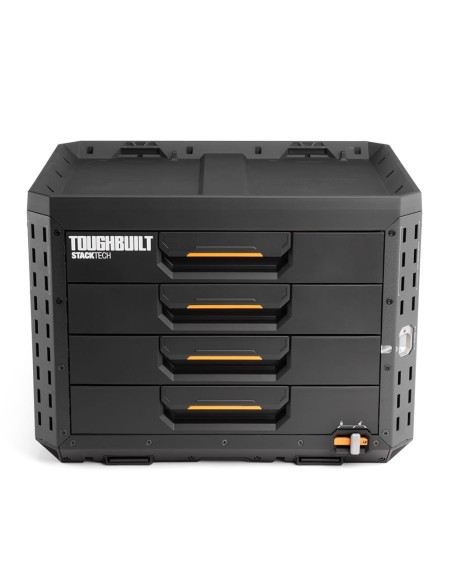 Valigetta stacktech con 4 cassetti e chiusura - 53 x 40,5 x 39,5 cm
