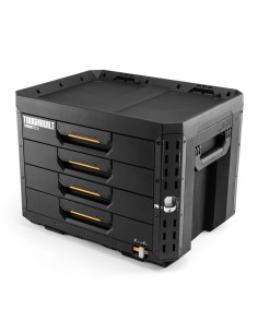 Stacktech Tool Case with 4 Drawers and Lock - 53 x 40.5 x 39.5 cm 2