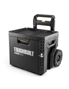 Rolling Tool Case with 1 Drawer, Secure Lock and Stackable Design 2