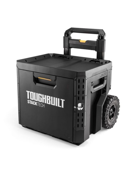 Rolling Tool Case with 1 Drawer, Secure Lock and Stackable Design