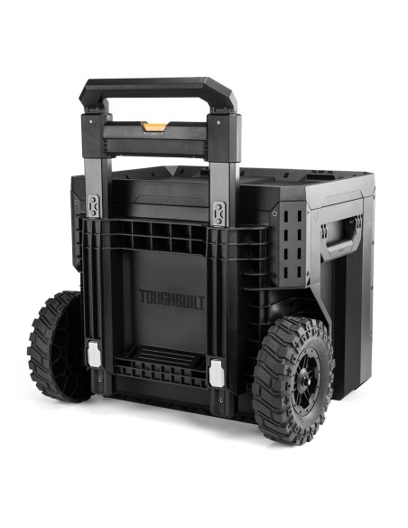 Rolling Tool Case with 1 Drawer, Secure Lock and Stackable Design