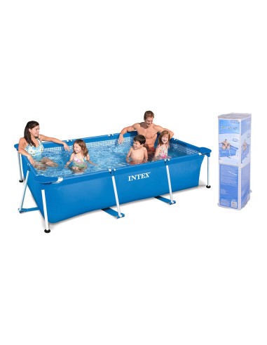 Rectangular Metal Pool 300 x 200 x 75 cm