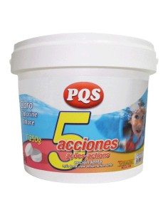 Chlorine tablets 5 actions, 5 kg container