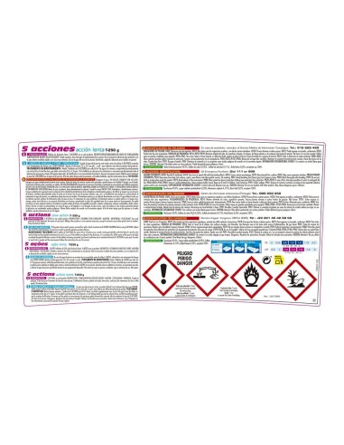 Chlore en tablettes 5 actions, pot de 5 kg