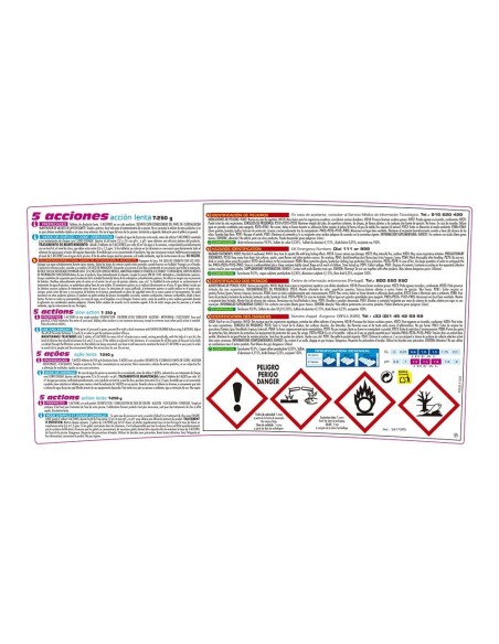 Chlore en tablettes 5 actions, pot de 5 kg