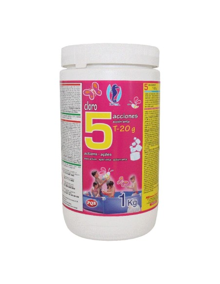 Multifunktionales Chlor in Tabletten 1 kg zur Wasseraufbereitung