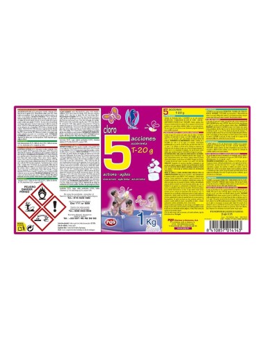 Multifunktionales Chlor in Tabletten 1 kg zur Wasseraufbereitung