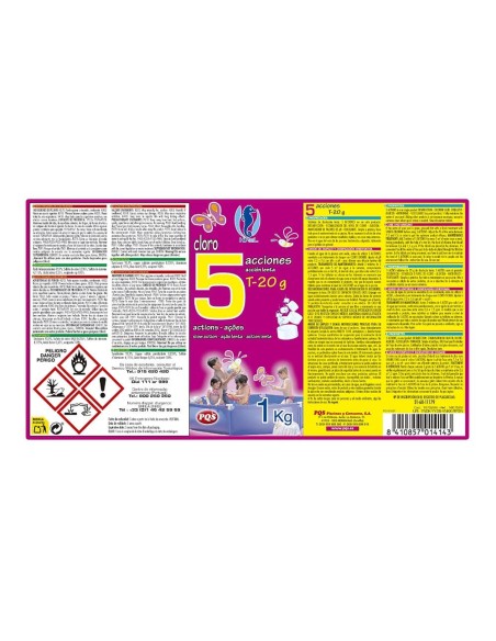 Multifunktionales Chlor in Tabletten 1 kg zur Wasseraufbereitung