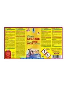Granular chlorine for water treatment, 1 kg container 2