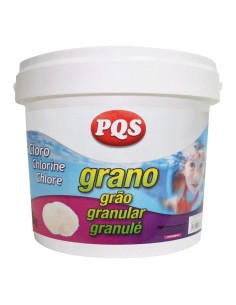 Cloro granulado para piscinas, pote de 5 kg