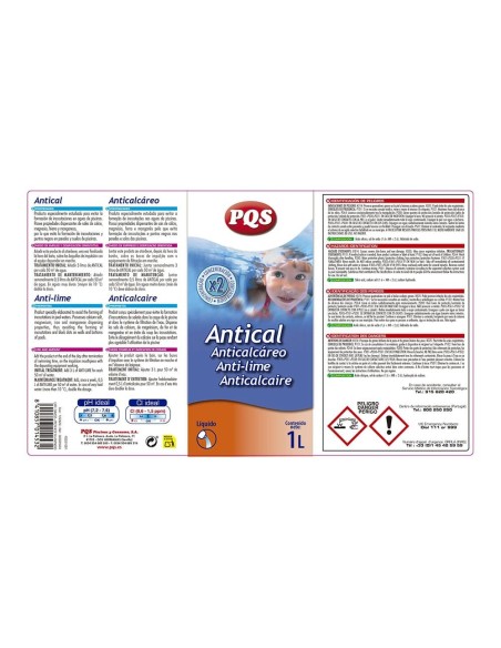Antical concentrado para limpeza, frasco 1 L