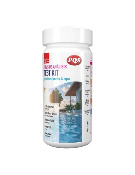 Reactive test strips 6 functions, bottle of 50 pcs