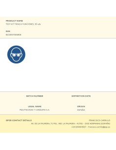 Tiras reactivas de análisis 6 funciones, bote con 50 uds 2