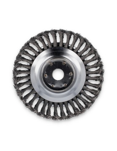 Brosse métallique pour débroussailleuse, ø200 mm