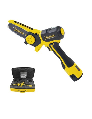 Mini electric chainsaw 16V with lithium battery
