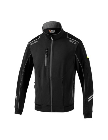Chaqueta técnica light-shell negra/gris Austin T4 XL