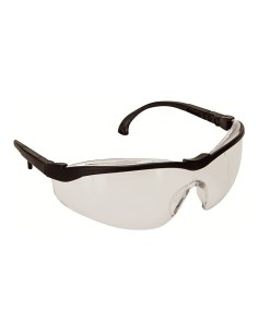 Gafas de protección incoloras con diseño ergonómico