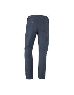Elastic multi-pocket road pants navy blue size XL 2