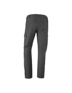 Pantaloni elasticizzati multitasca grigi taglia XL 2