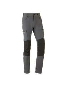 Pantaloni elasticizzati multi-tasche dynamic grigi taglia XL