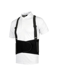Ceinture lombaire avec bretelles ajustables taille M