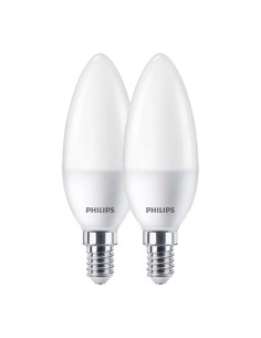 E14 LED Kerzenlampe, 7W, 806 lm, Warmweiß, 2 Stück