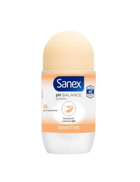 Déodorant roll-on dermo sensitive 48 h, 50 ml