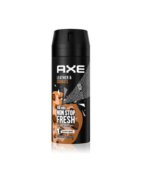 Déodorant bodyspray cuir et biscuits, 150 ml