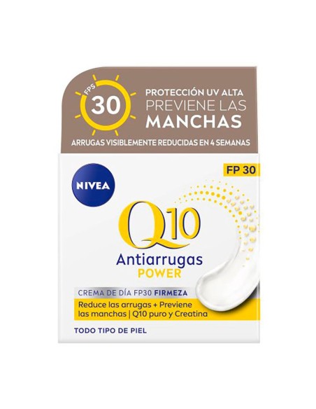 Creme hidratante facial q10 com proteção solar 50 ml