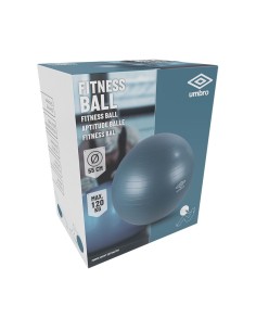 Palla da fitness ø55 cm blu con alta resistenza 2