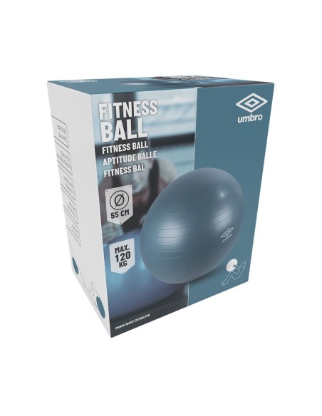 Palla da fitness ø55 cm blu con alta resistenza