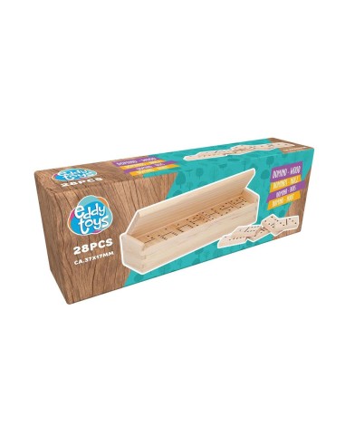 Set di domino in legno - 19,5 x 6,5 x 4,3 cm