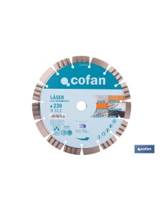 High performance laser disc 230mm H15 for construction