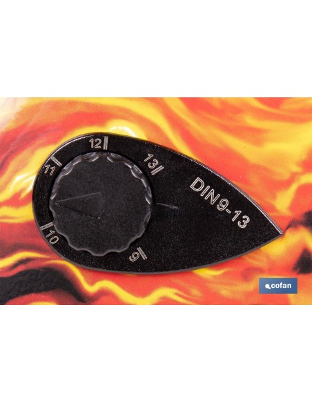 Capacete de soldagem automático Fire Skull com visor amplo