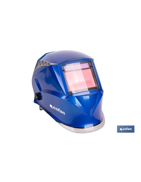 Capacete de soldagem automático com visor de 480 mm para ARC/MIG/MAG/TIG