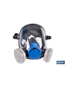 Maschera facciale completa classe 1 doppio filtro 2