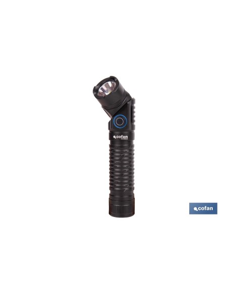 Lanterna LED pieghevole alta potenza 1200 LM con 5 funzioni