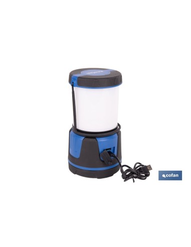 Linterna LED camping 2000 LM con 7 funciones IP44 115x210 mm