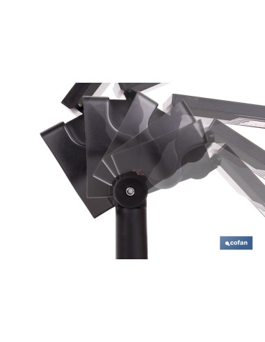 Pacchetto da 4 applique solari con sensore 3,7 V e 3000 K