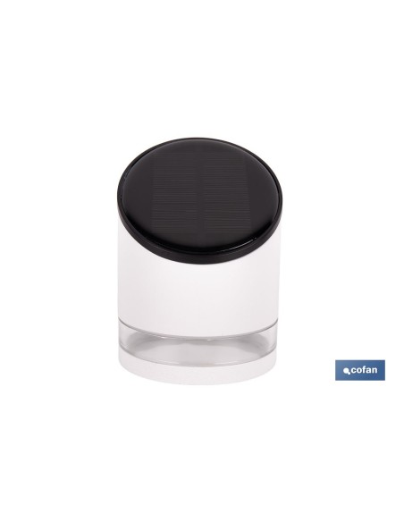 Solar LED Wandleuchte Weiß mit Sensor 3,7 V 1,2 Ah IP65