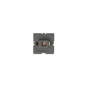 Halter mit led farbe rot, hell/pilot SIMON 7700802-037