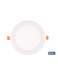 White SMD Recessed Downlight 12 W 1140 lm Ø168 mm 3CCT