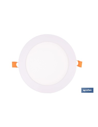 White SMD Recessed Downlight 12 W 1140 lm Ø168 mm 3CCT